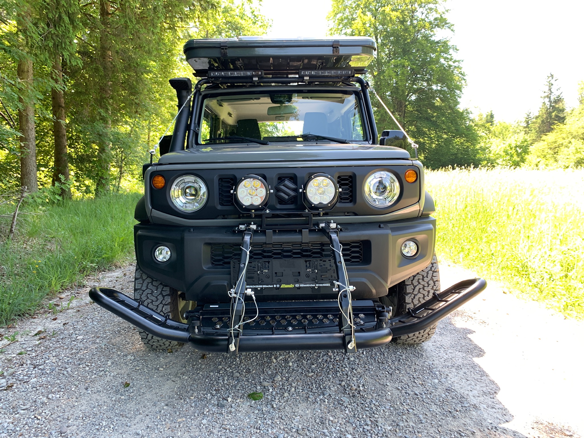 KLAPPBAR FRONTSCHUTZBÜGEL SUZUKI JIMNY HJ GJ