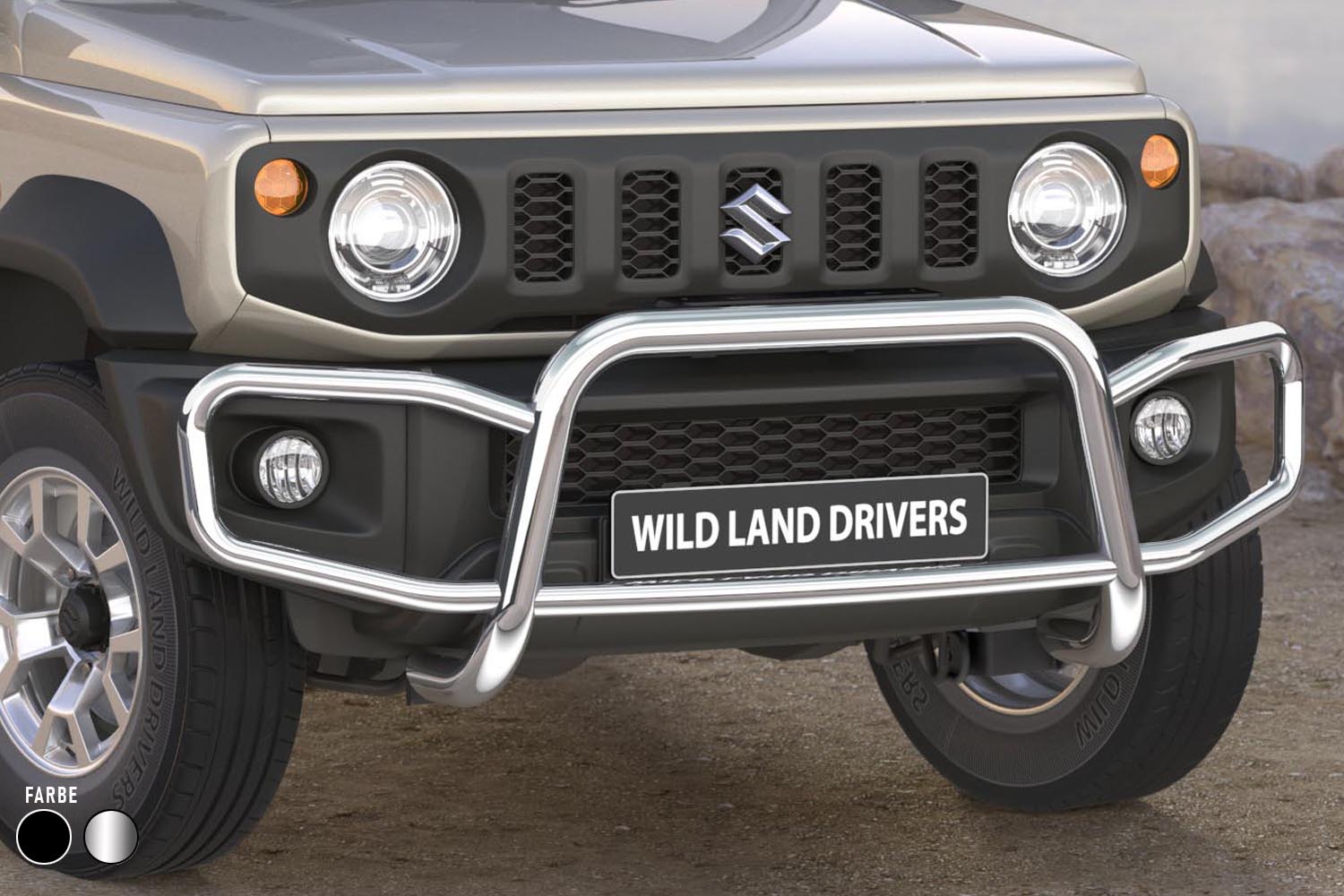 Frontschutzbügel Suzuki Jimny GJ HJ mit Flügel