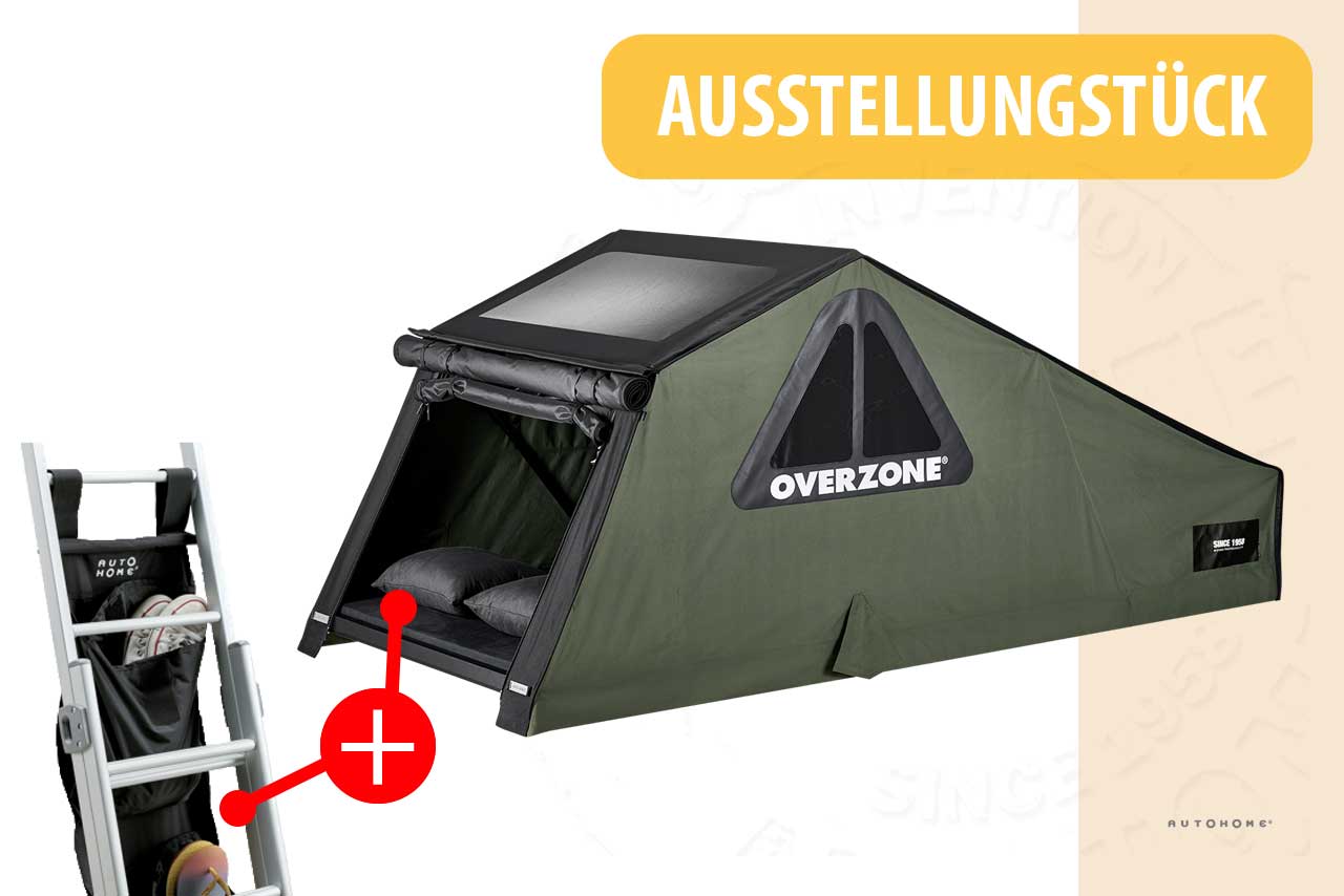 Overzone + Universaltasche gratis - Ausstellungsstück