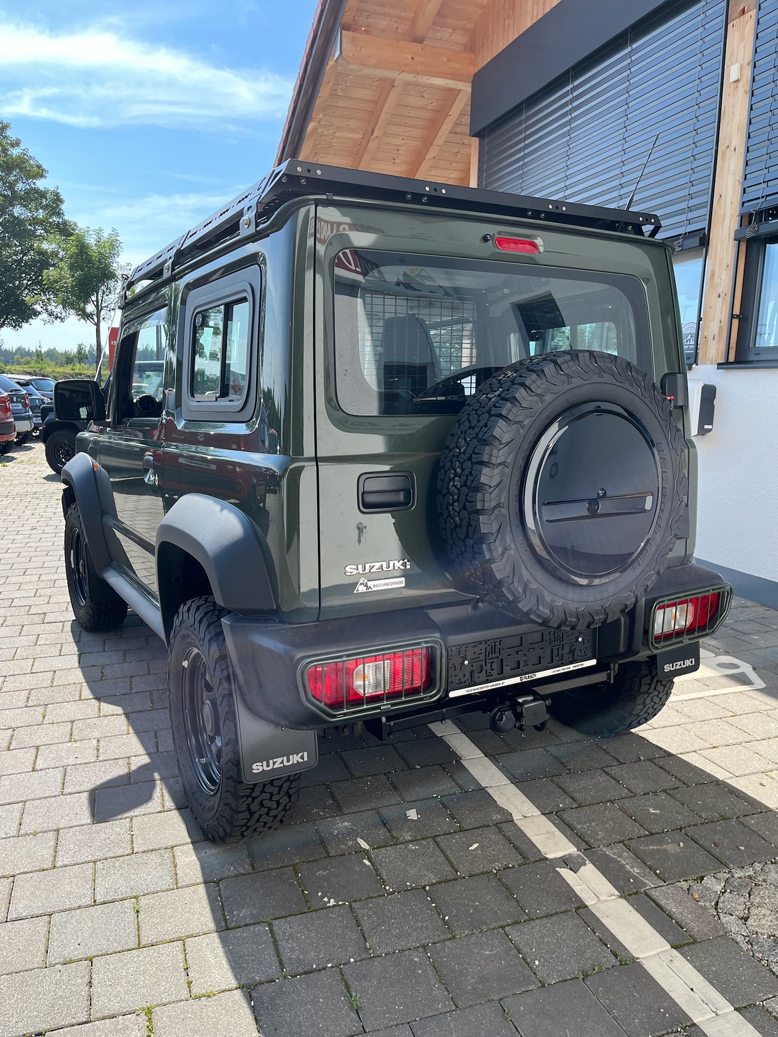 Lampenschutzgitter Heck