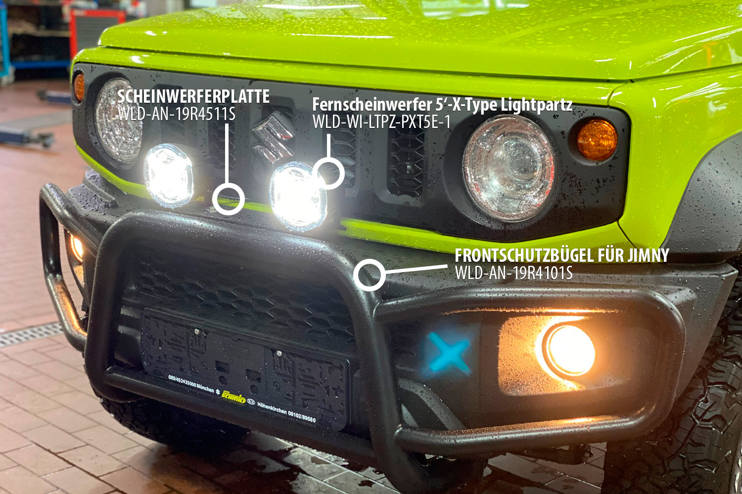 Fernscheinwerfer-5'-X-Type-LED-Jimny