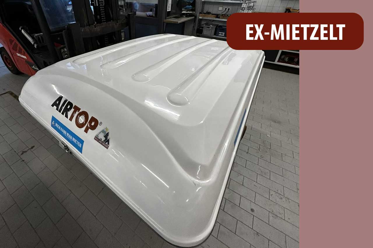 „Herbert“ - Airtop Medium Weiß/ Carbon - Ex-Mietzelt