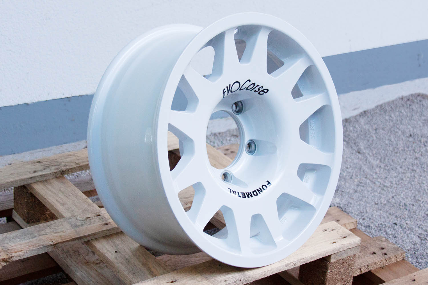 Alu Felge Weiss 15" 16"