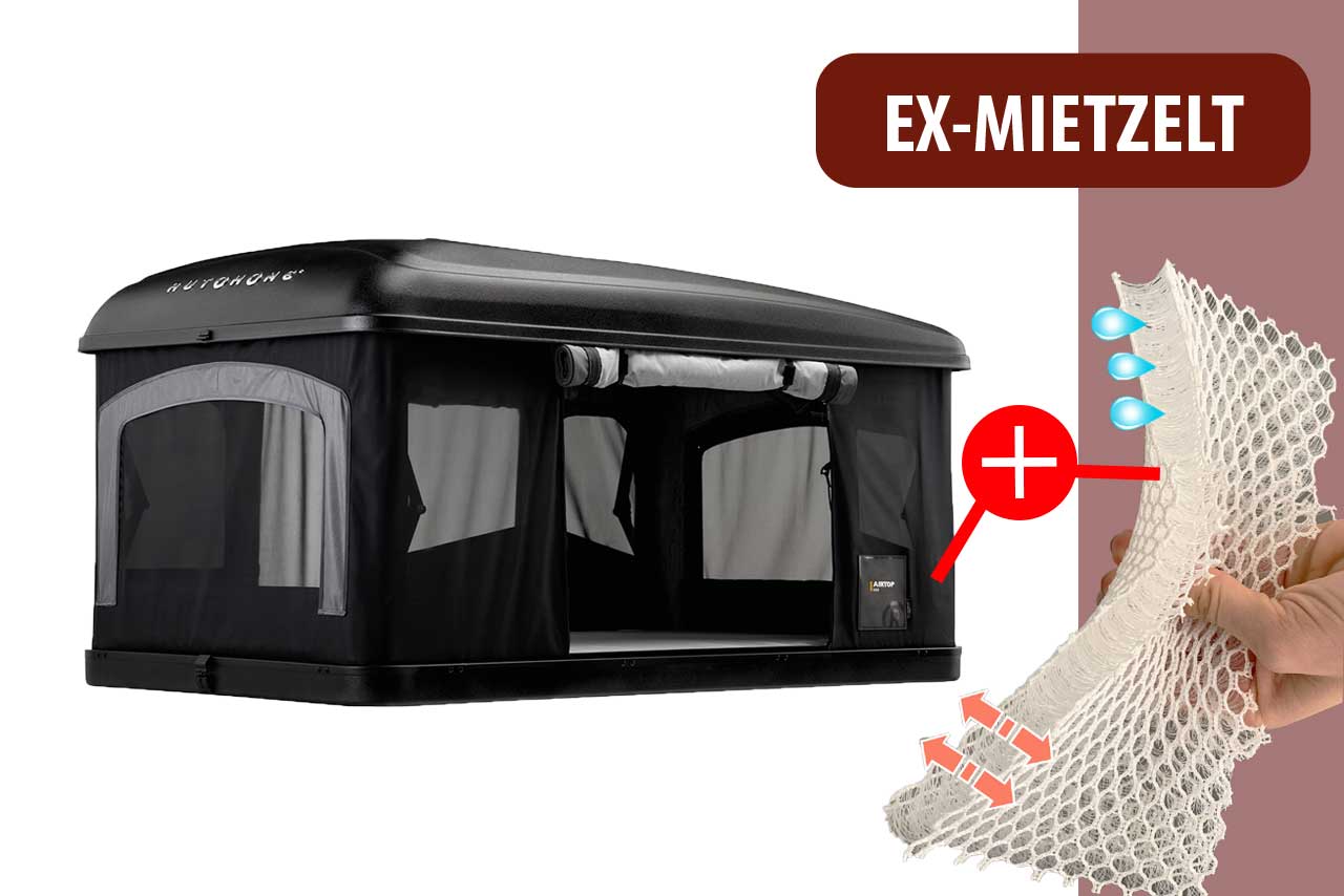 Airtop 360 Large HARDFACE + Mesh gratis - Ex-Mietzelt