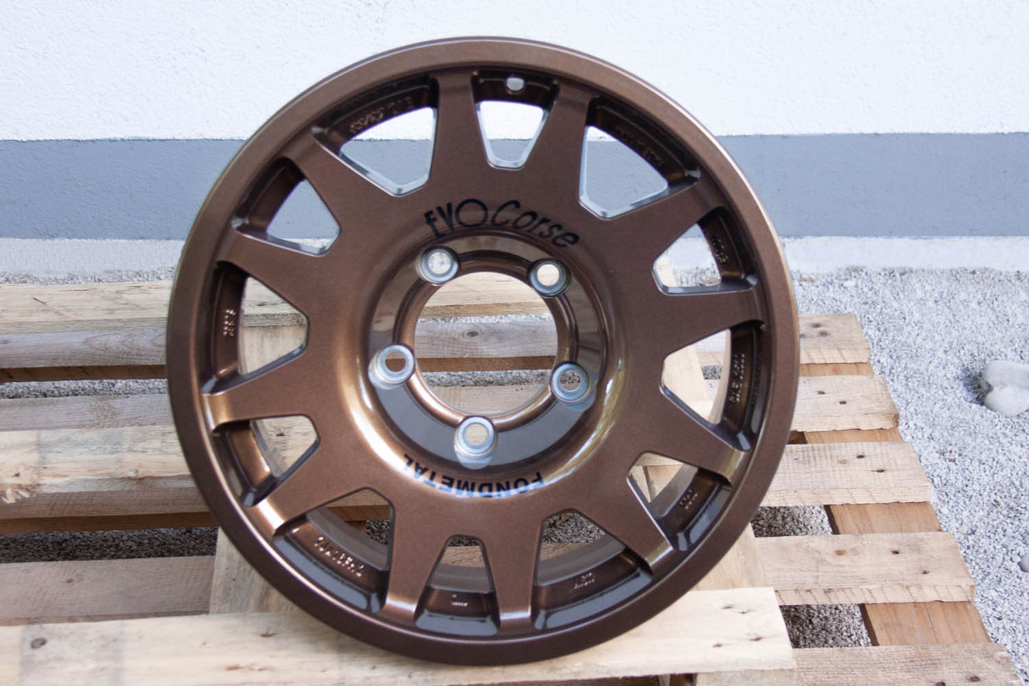 ALU FELGE BRONZE 15" 16"