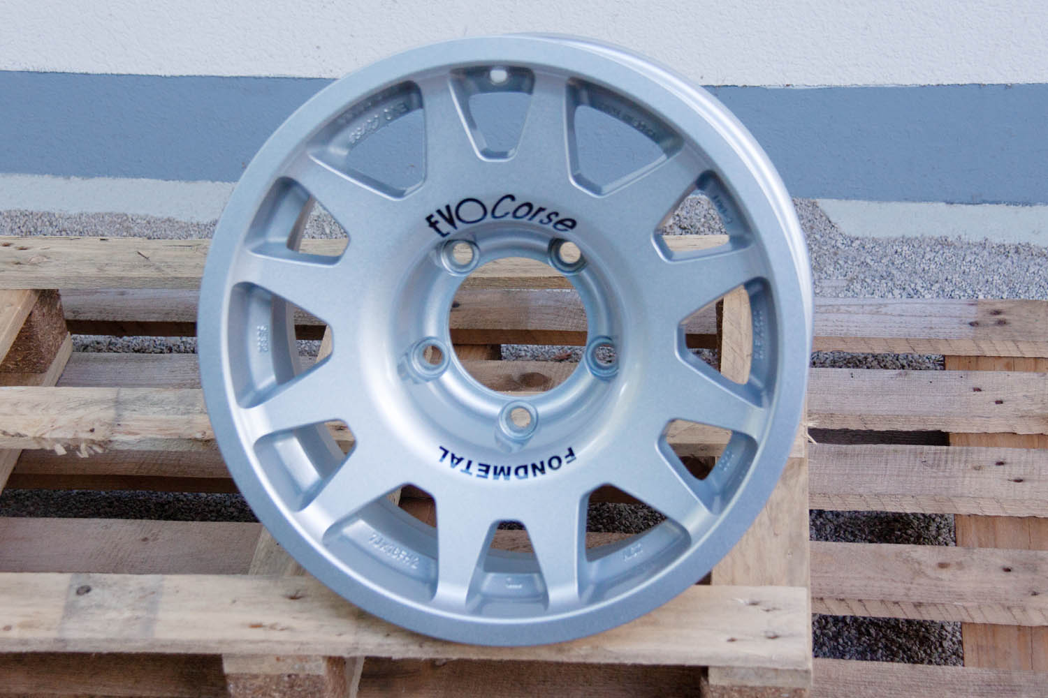 Alu Felge Silber 15" 16"