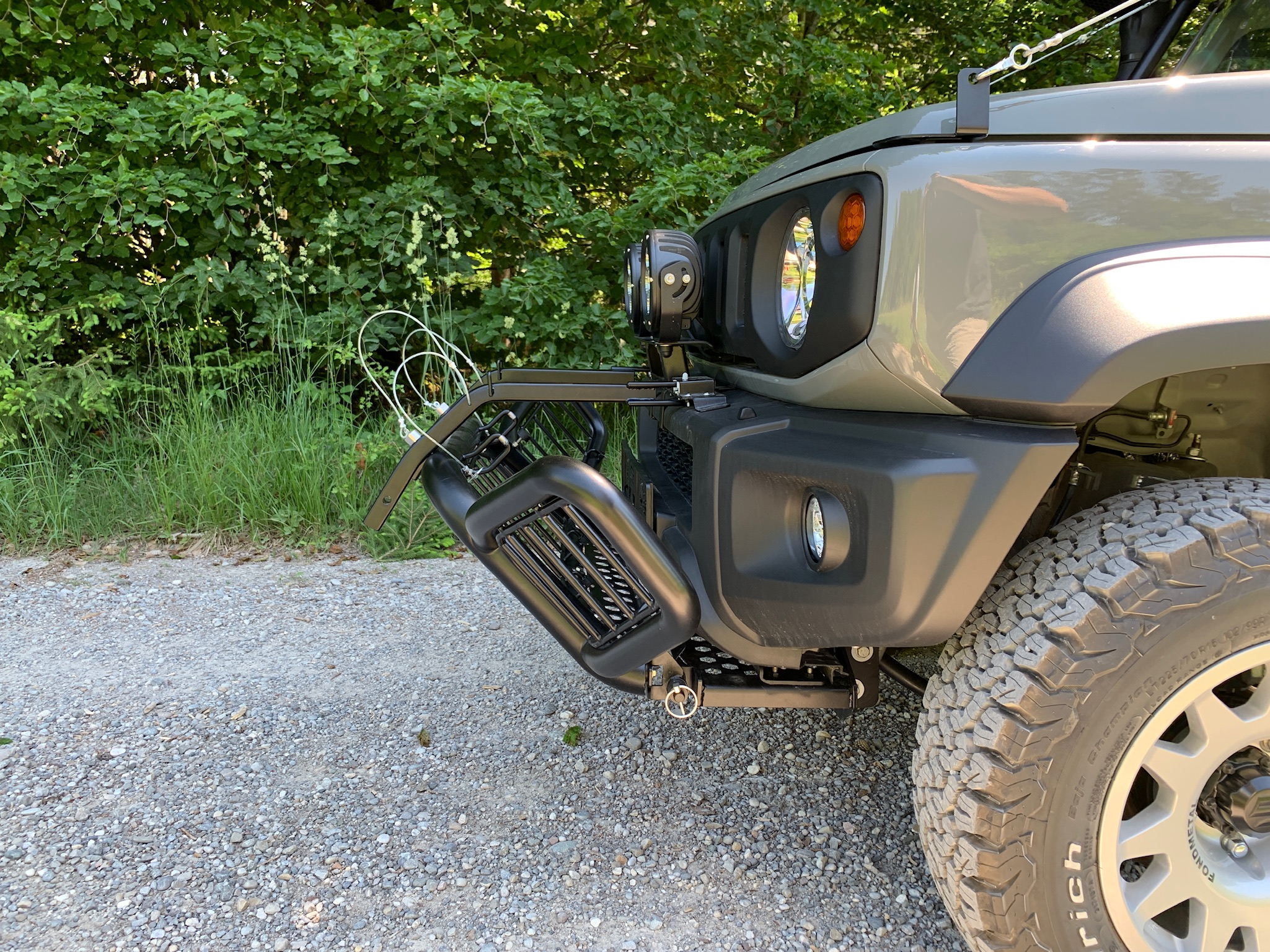 KLAPPBAR FRONTSCHUTZBÜGEL SUZUKI JIMNY HJ GJ