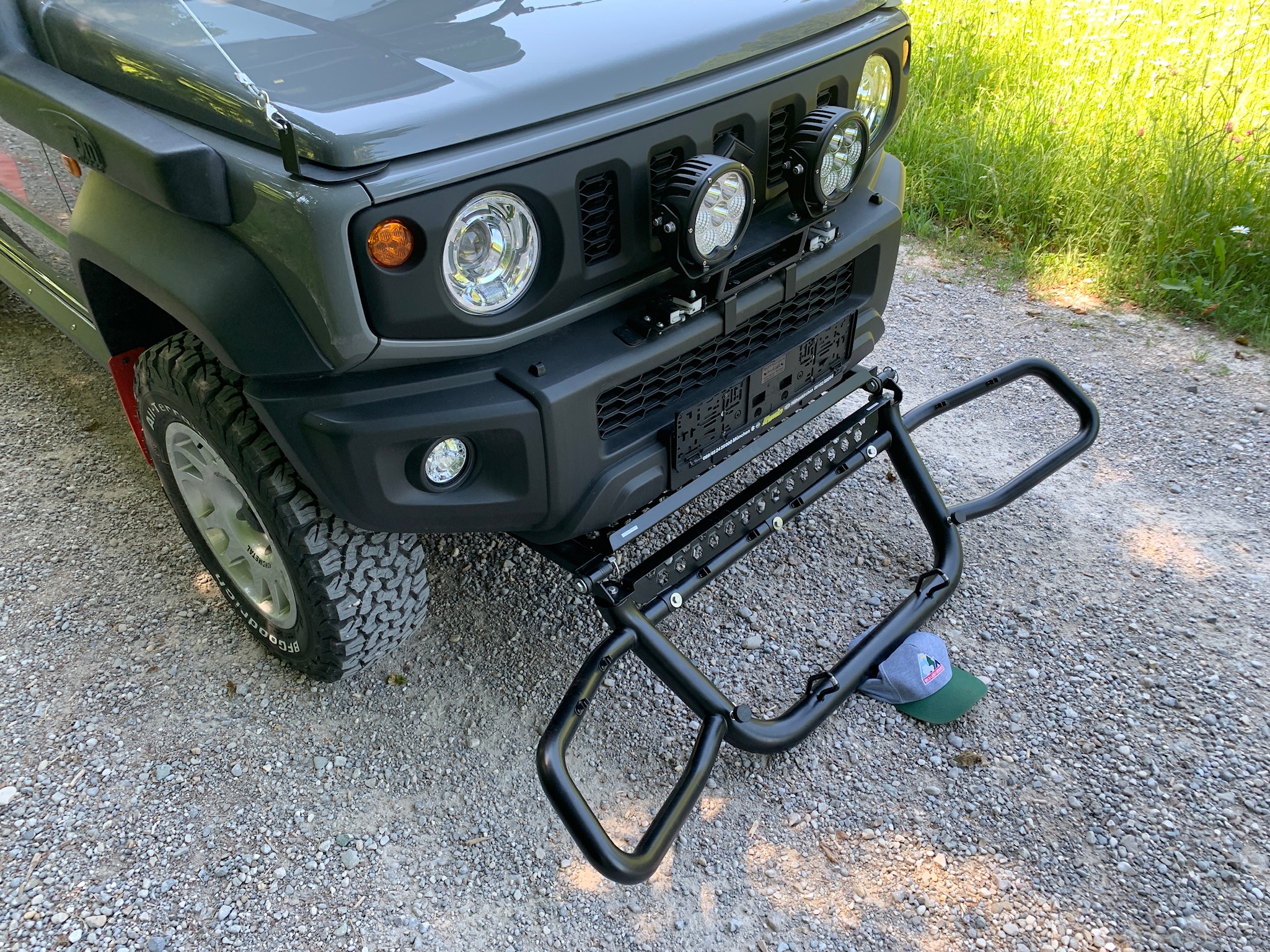 KLAPPBAR FRONTSCHUTZBÜGEL SUZUKI JIMNY HJ GJ