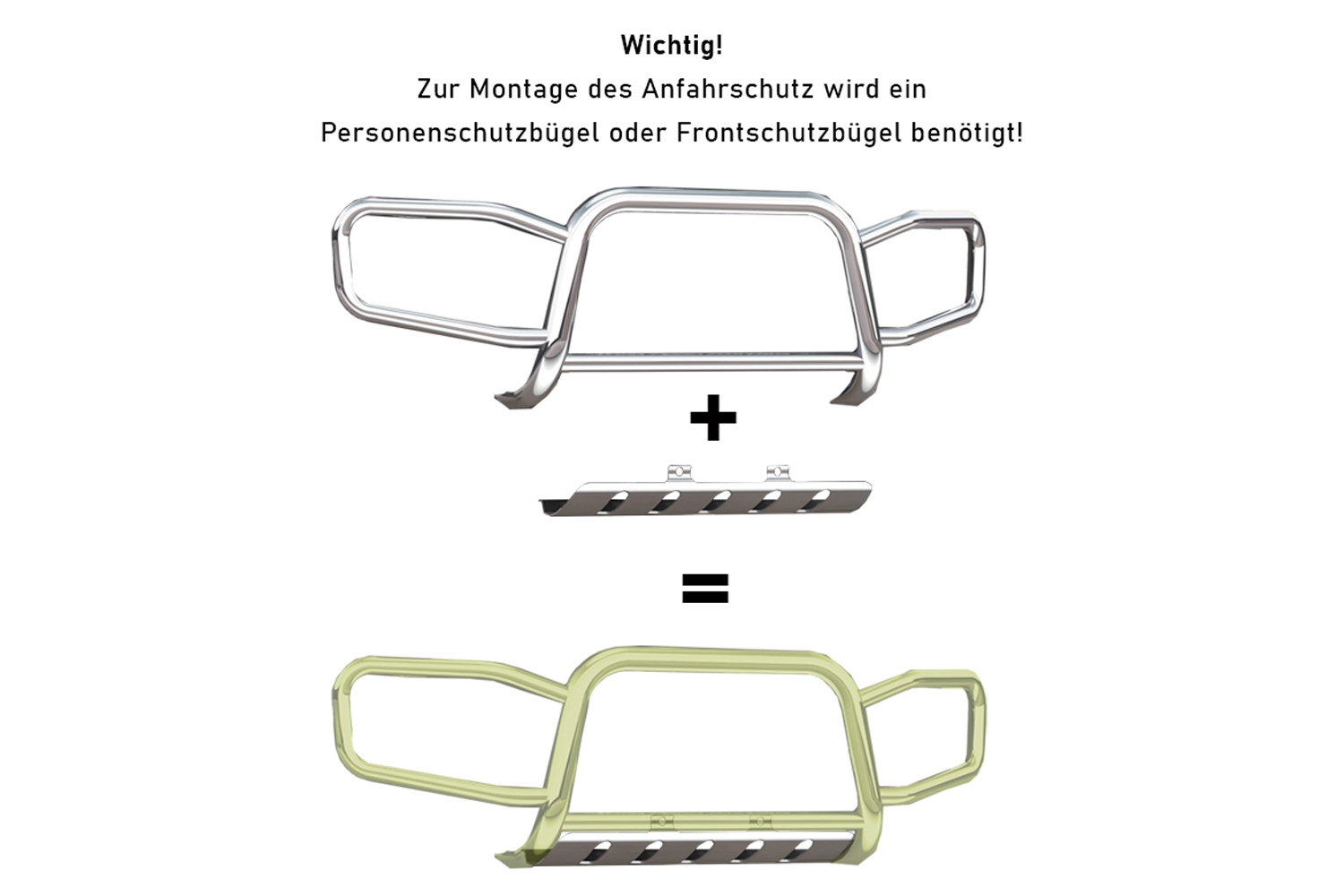 FRONTSCHUTZBÜGEL ZUBEHÖR LANGLOCH