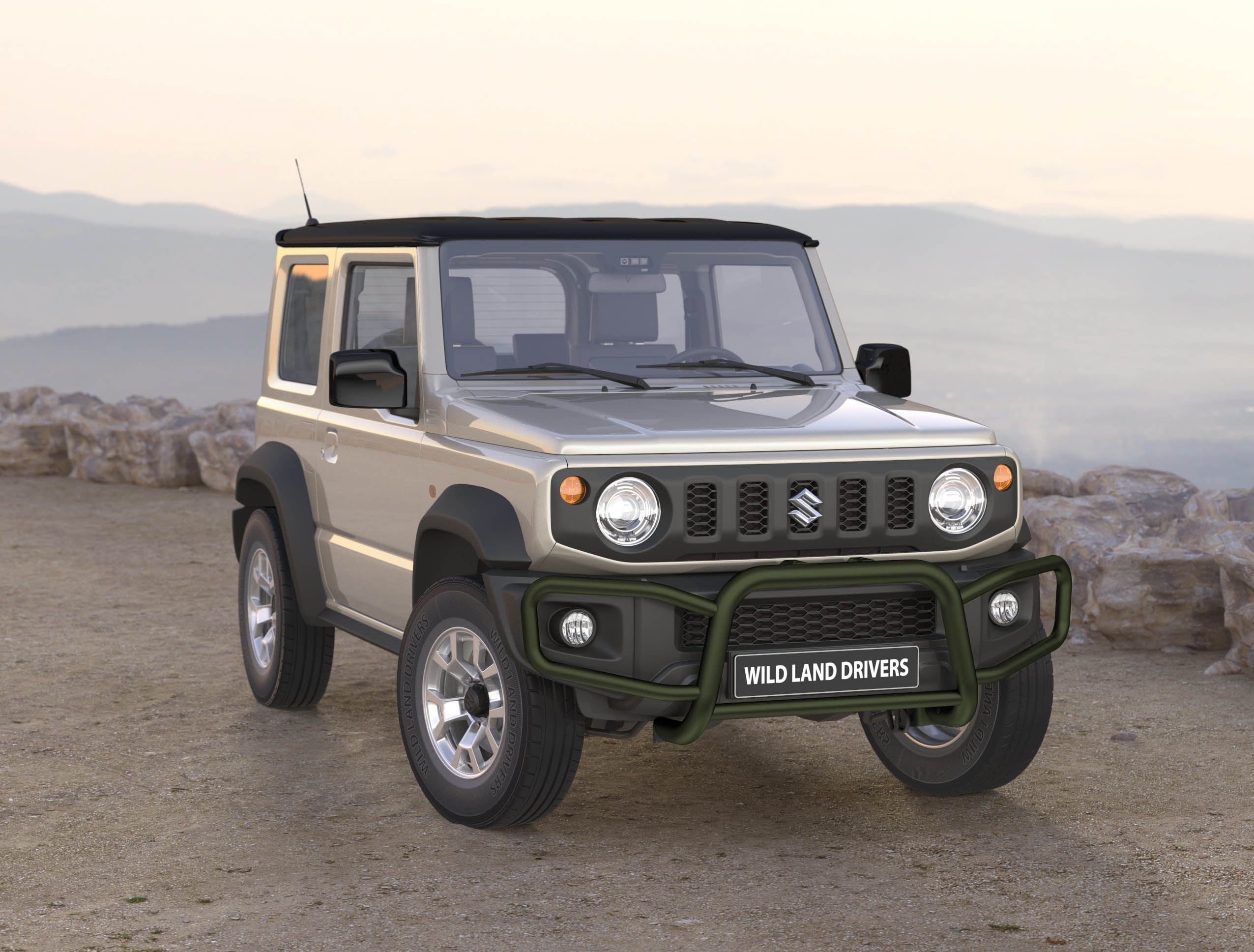 Frontschutzbügel für Jimny