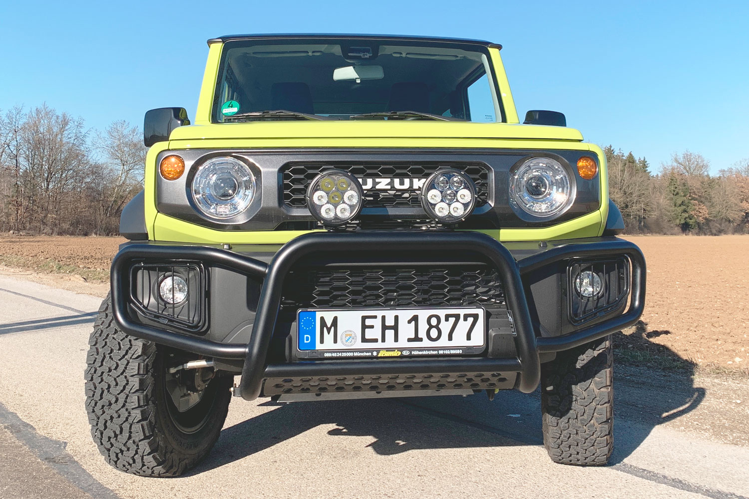 Frontschutz für Jimny